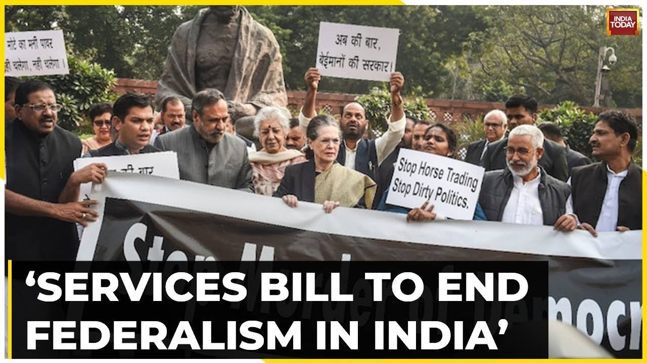 Delhi Ordinance Bill: Congress Says Services Bill To End Federalism In India