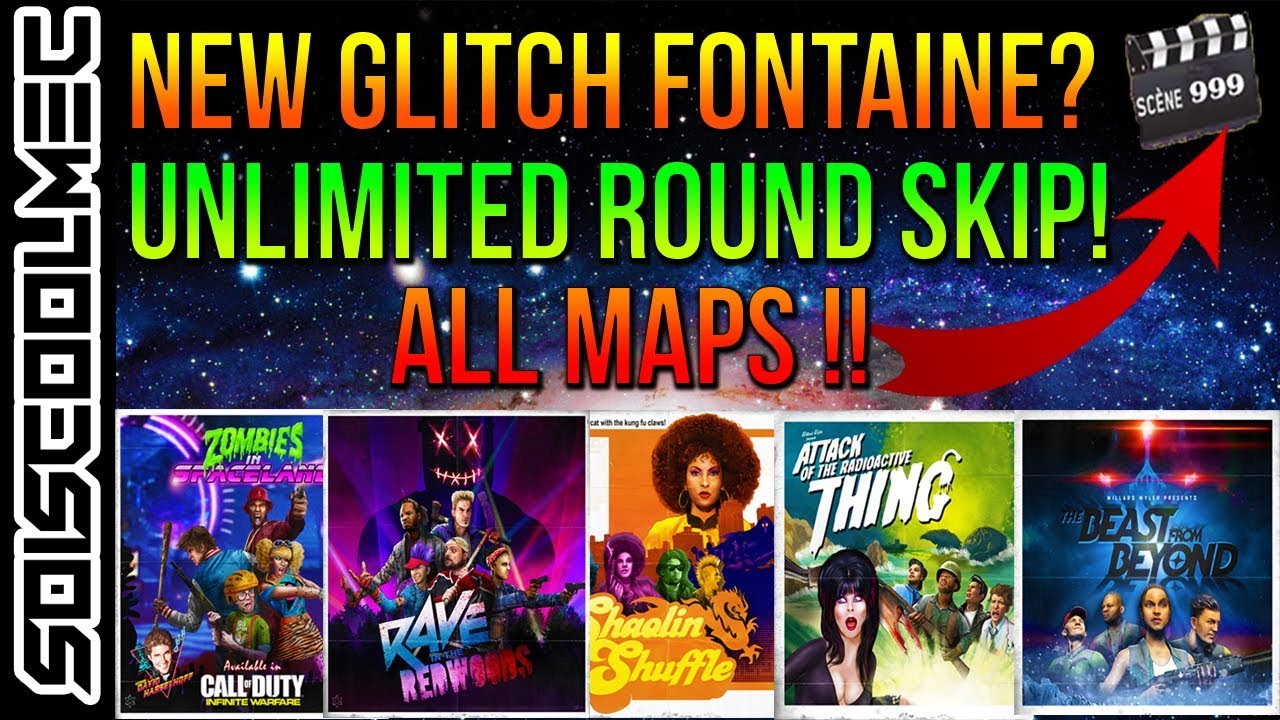 NOUVEAUX GLITCH MIEUX QUE LA FONTAINE DE SPACELAND? MANCHE ILLIMITÉ SUR TOUTE LES MAPS ZOMBIE!