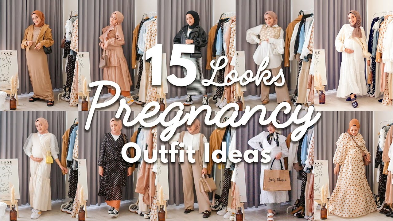 15 LOOKS PREGNANCY OUTFIT IDEAS (Casual & Chic) | Seviq Febinita
