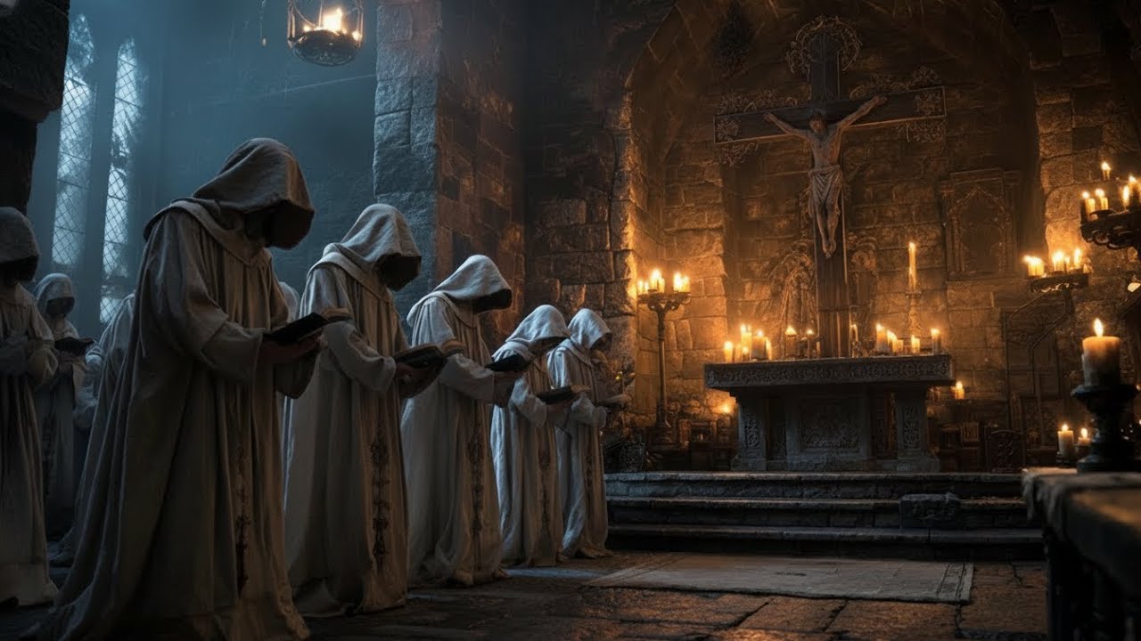 Gregorian Monks in Prayer | Celestial Chants for Meditation and Faith.