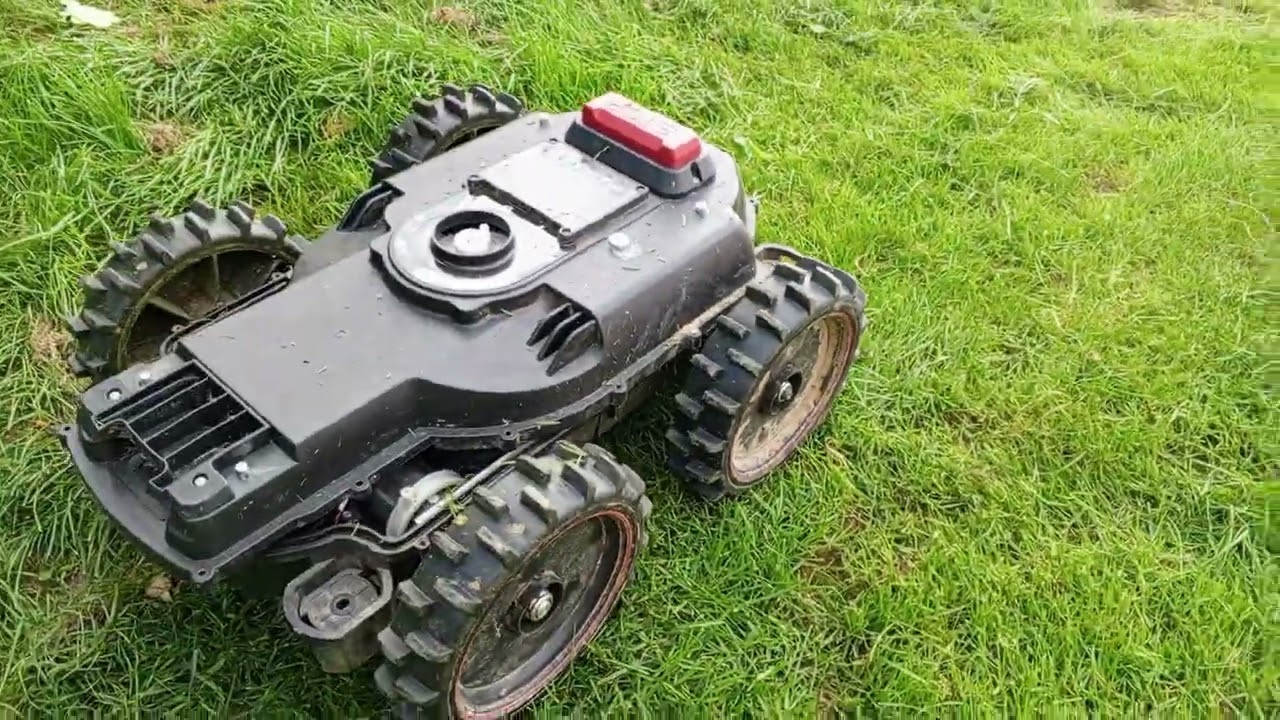 Parksaide robot koszący z Lidla przeróbka na 4x4 cz.2