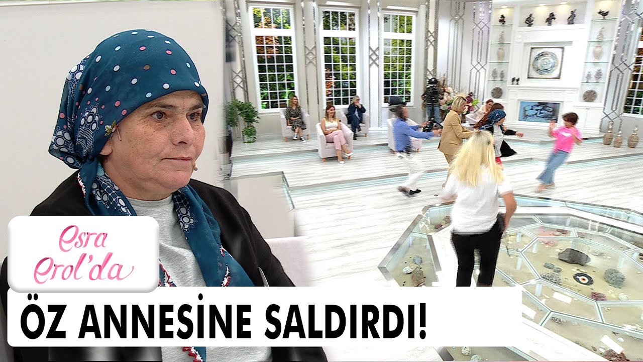 Fatma, annesi Melahat'a saldırdı! - Esra Erol'da 24 Eylül 2021