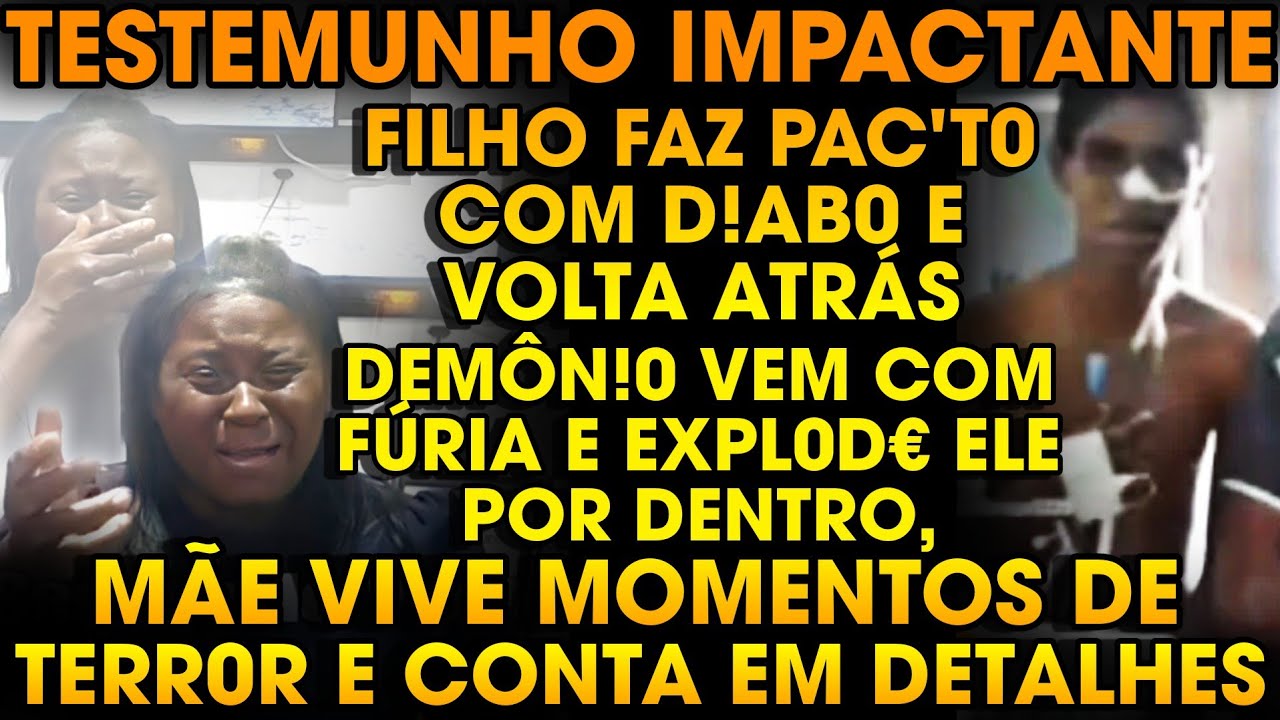 FILHO INV0CA D€MÔN!0 NA CASA DA MÃE - VEJA O QUE ACONTECEU - IMPACTANTE!!