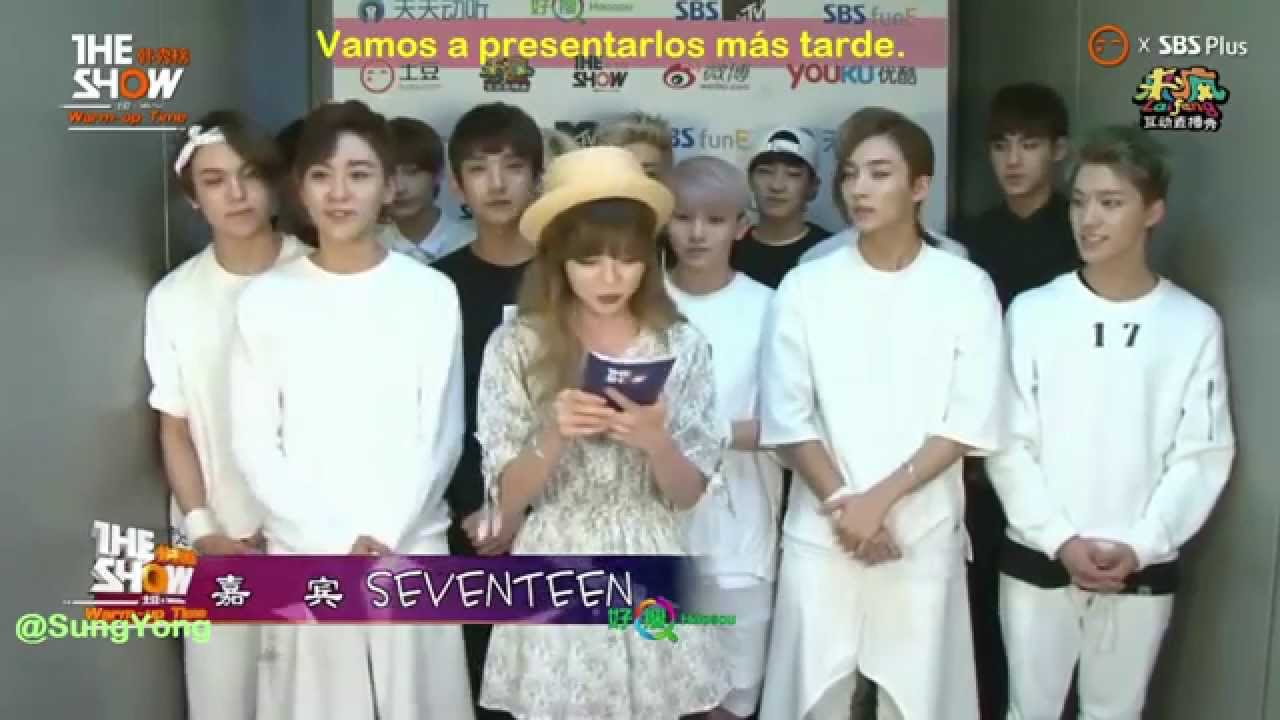 SEVENTEEN Warm-Up Time @ The Show [SUB ESPAÑOL]