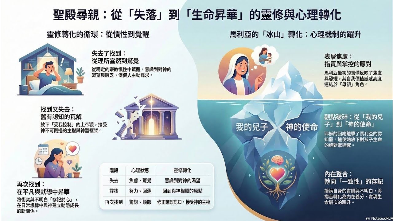 《路加福音》2:41-52 聖殿尋親：在失去中找到成長的新視角