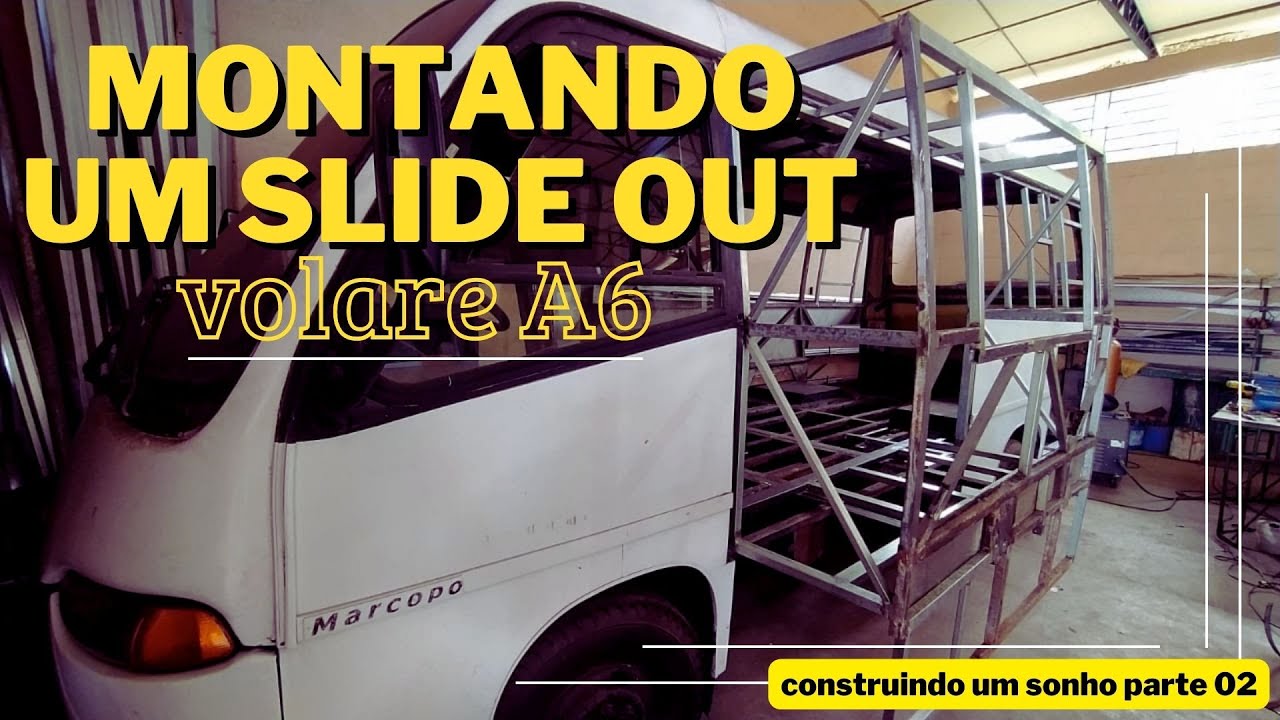 COMO FAZER UM SLIDE OUT VOLARE A6