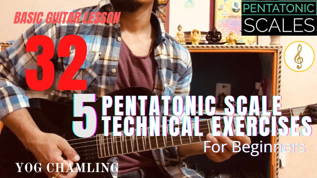 🔥5 Pentatonic Scale Technical Exercises For Beginners