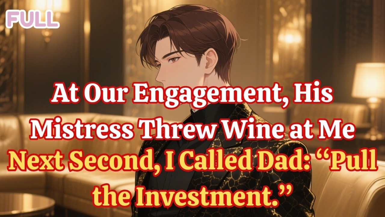 At Our Engagement, His Mistress Threw Wine at Me  I Called Dad “Pull the Investment