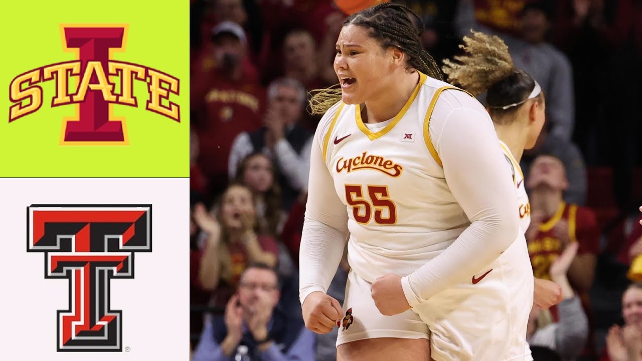 Iowa State vs Texas Tech | FULL GAME  | Jan 28,2026 | Women's College Basketball Today