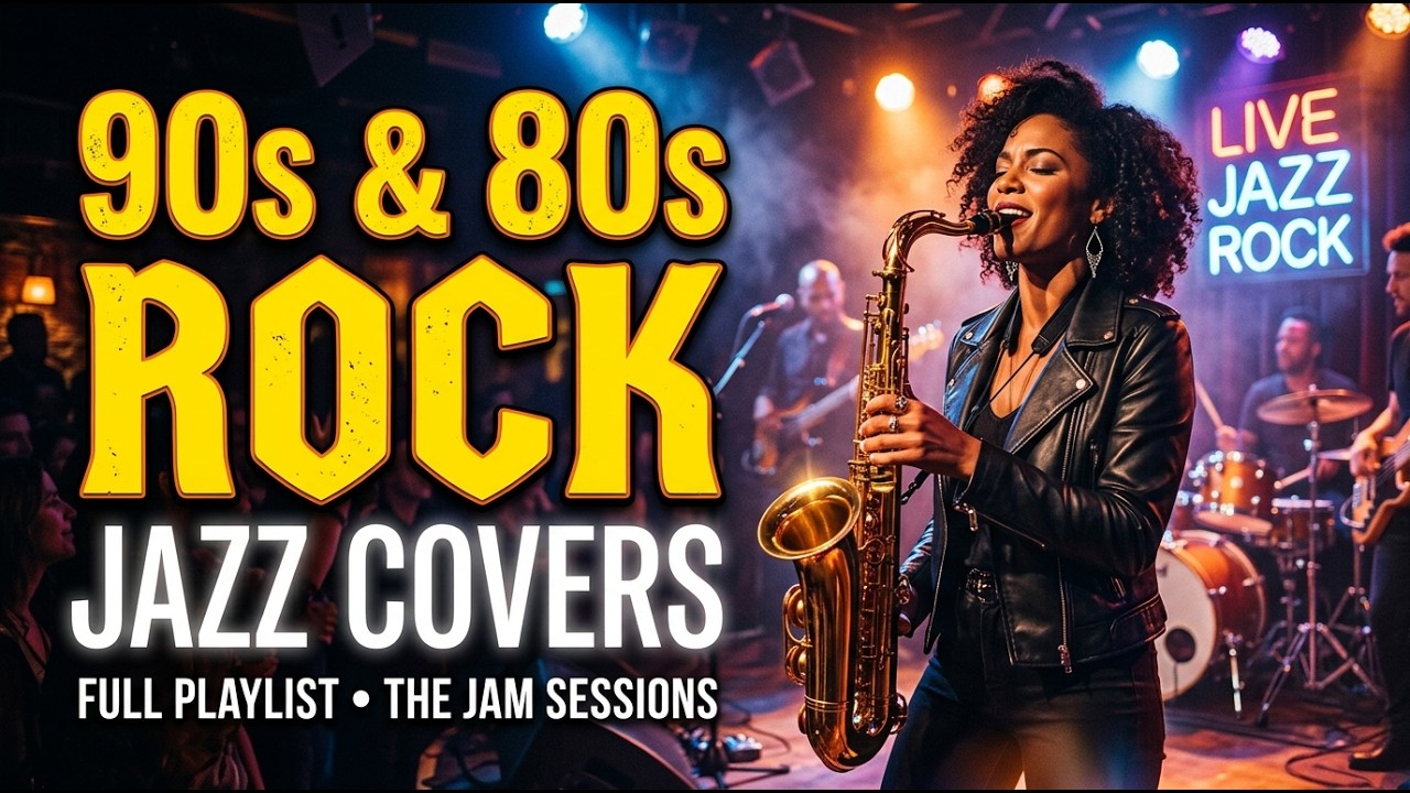 Relax & Unwind: Iconic, Queen,Bon Jovi 80s & 90s Rock Hits, Reimagined in Smooth Jazz