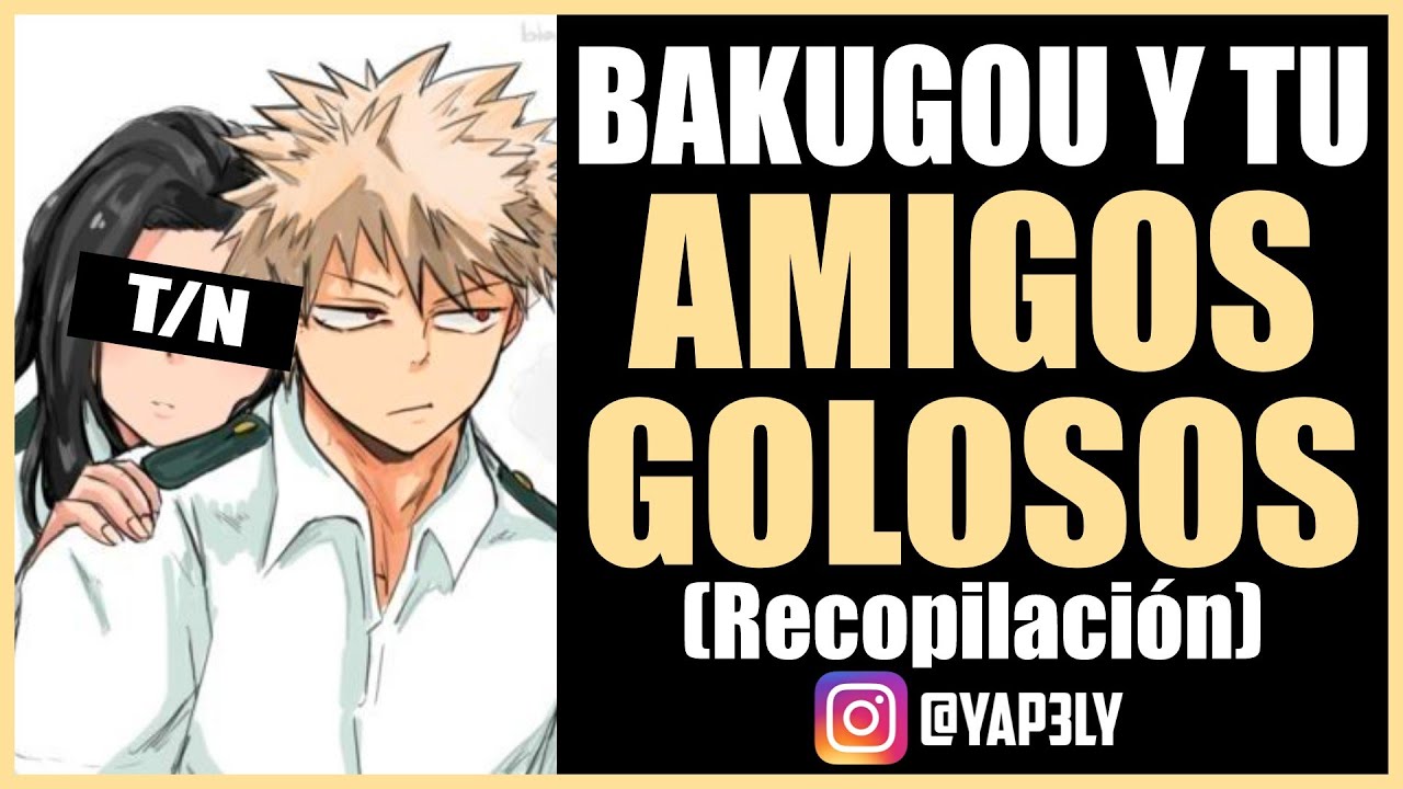 Bakugou y Tú AMIGOS GOLOSOS 😏 | RECOPILACIÓN | ASMR Anime Español | ASMR Bakugou