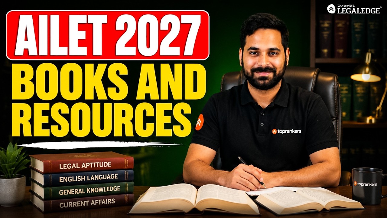 AILET 2027 Strategy + Best Books | How to Prepare for AILET in 6 Months? | LegalEdge