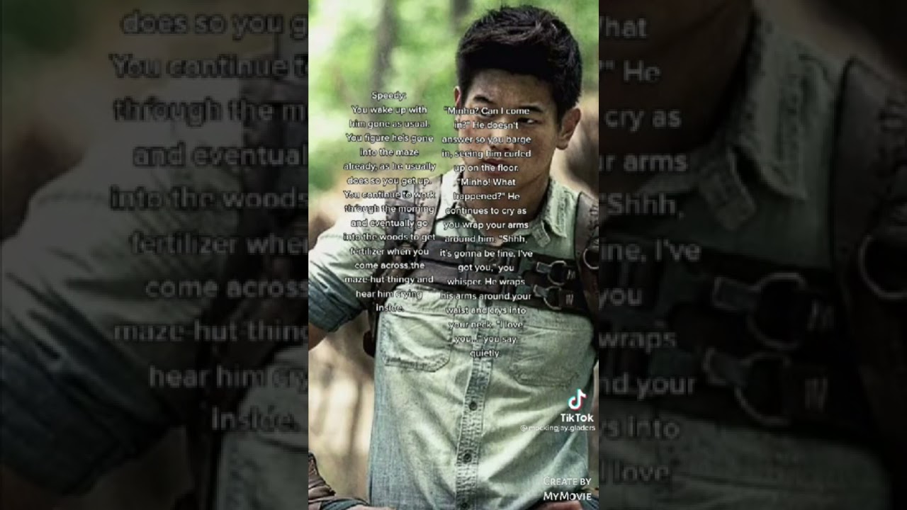How the maze runner boys react when...