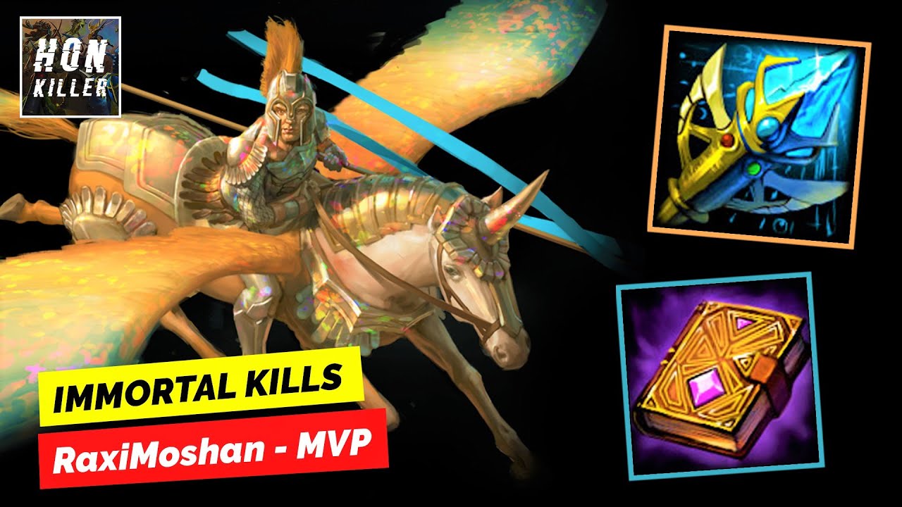 HoN Plague Rider STAFF OF THE MASTER with GRIMOIRE OF POWER - MVP