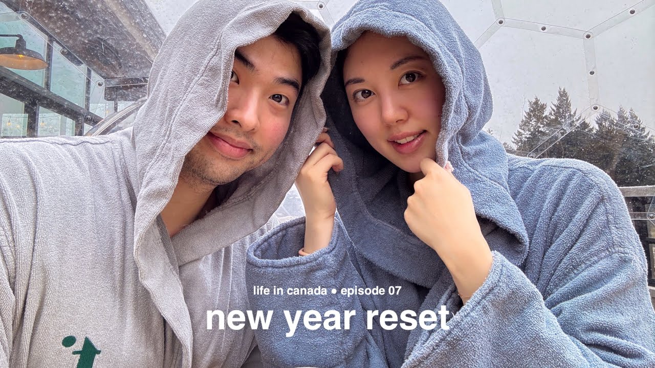 🇨🇦 VLOG: new year reset, thermëa spa village, toronto, 캐나다 브이로그, 토론토, 새해맞이