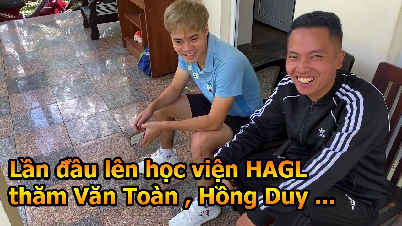 Thử Thách Bóng Đá DKP lên học viện bóng đá HAGL thăm Văn Toàn , Minh Vương , Hồng Duy ĐT Việt Nam