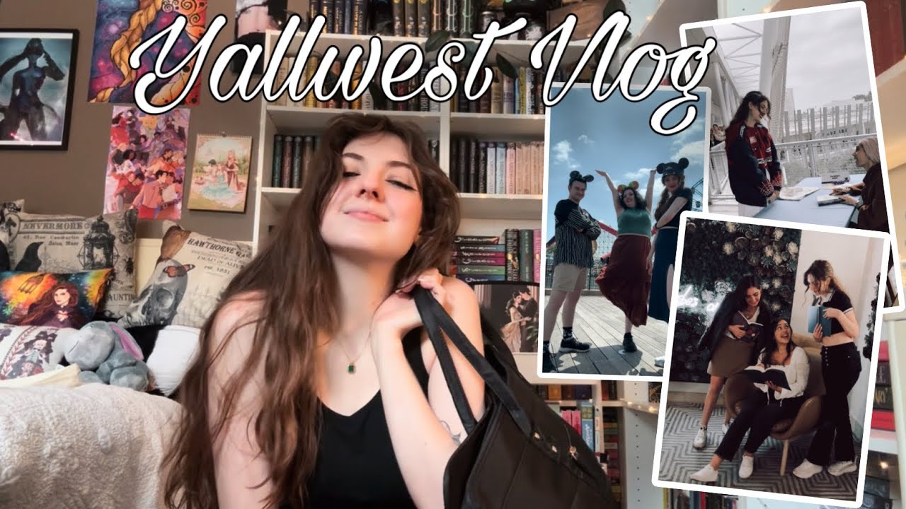 I Drove 16 Hours for a Book Festival | YallWest and Disney Vlog
