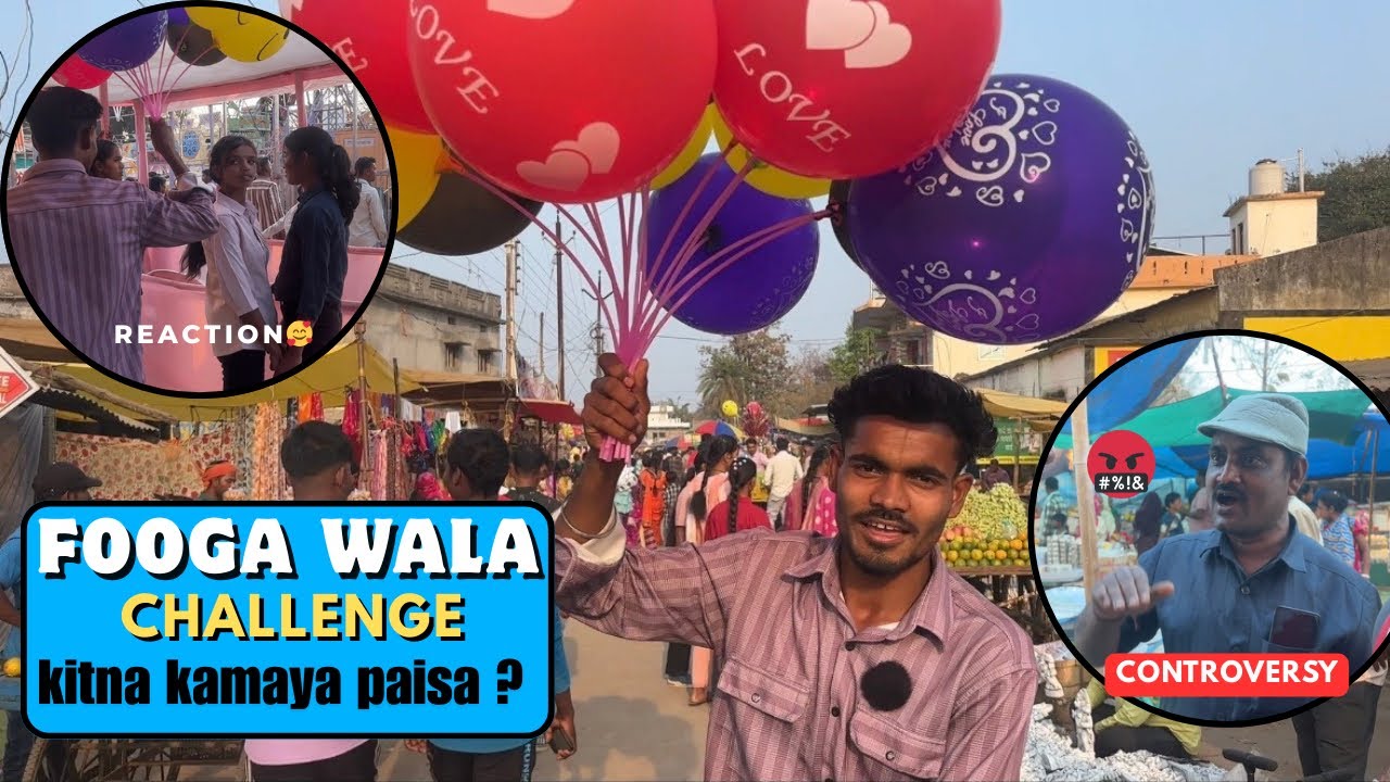 #challenge || 1 Din Mela Me Gubbara Wala 🤣 Income Dekhke Shock Lag Gaya