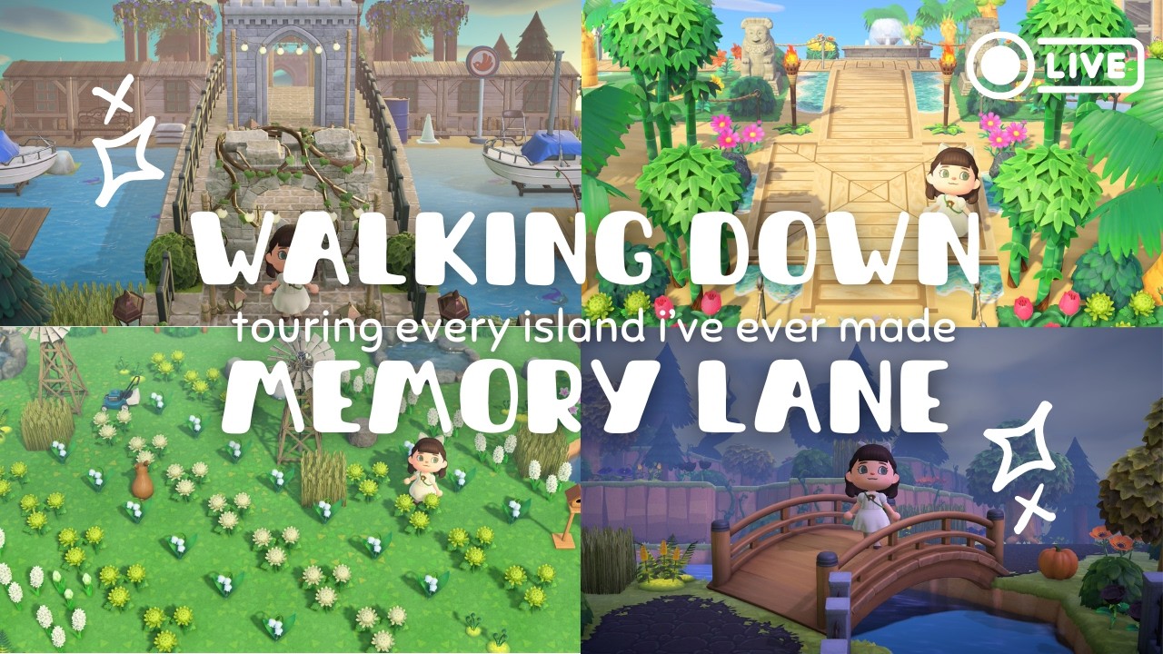 Touring Every Island I've Ever Made | Live Stream