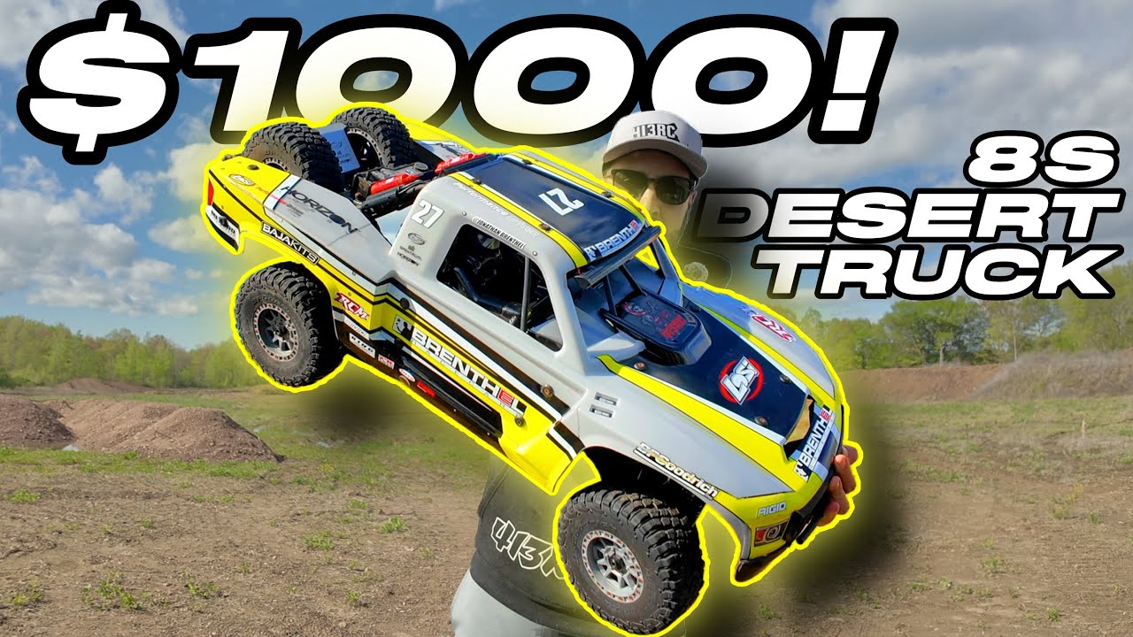 Losi Super Baja Rey 2.0 Gets Durability Tested through Dirt, Mud, Grass, Water & Air