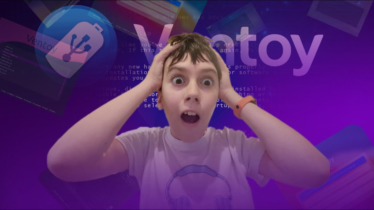 ОБЗОР НА ТЕМЫ ДЛЯ Ventoy! **Очень красиво*