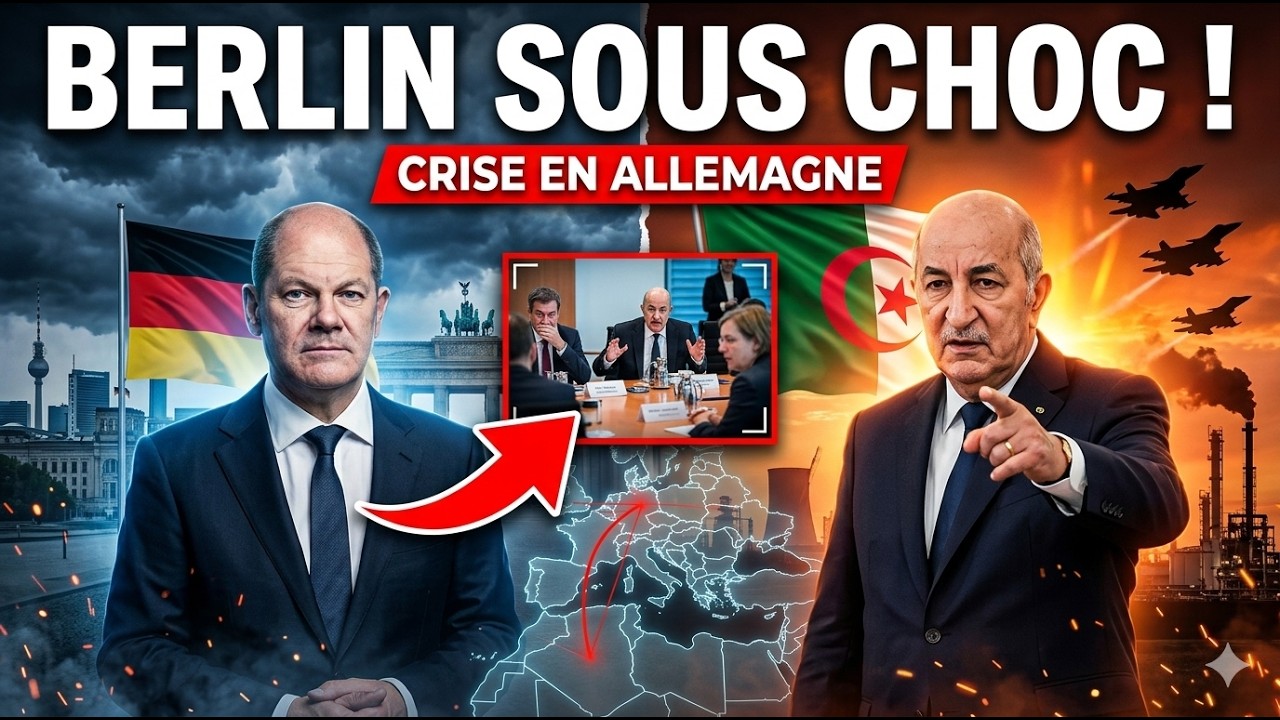 🚨 Tebboune choque Berlin : la décision d’Alger provoque une crise inattendue en Allemagne !