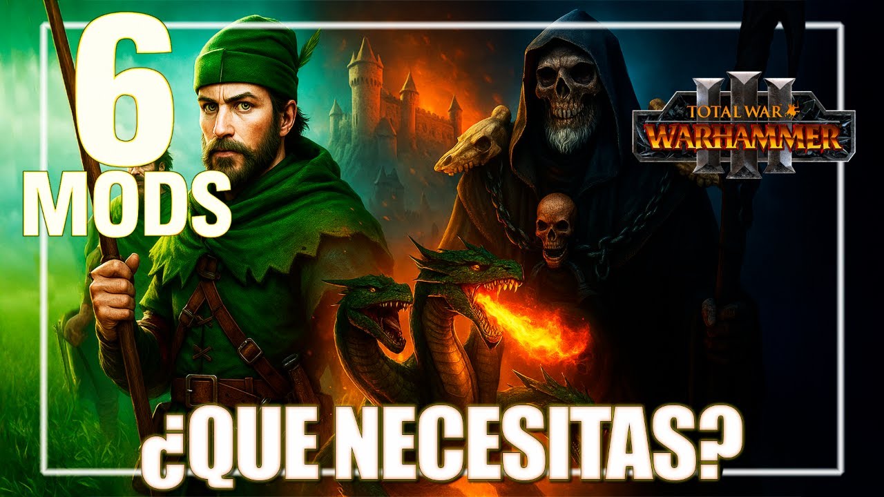 6 MODS que están revolucionando Total War: Warhammer 3 esta primavera