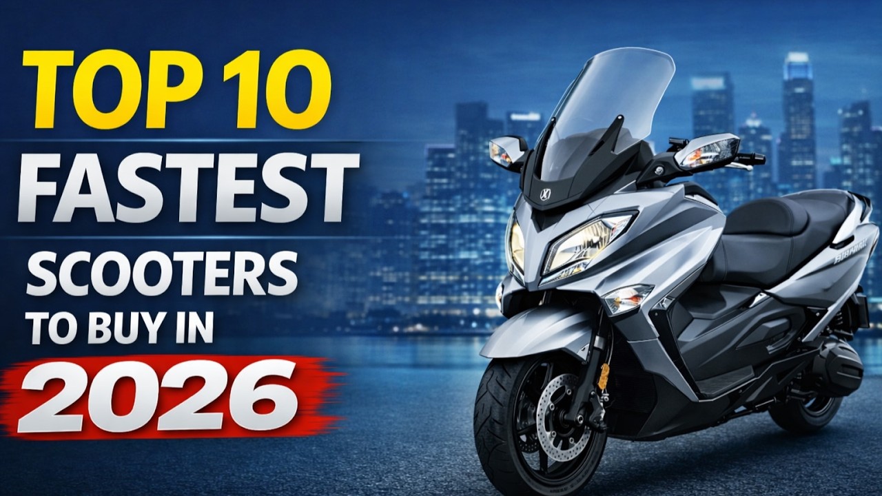 Топ-10 самых быстрых скутеров, которые можно купить в США (2026 год)