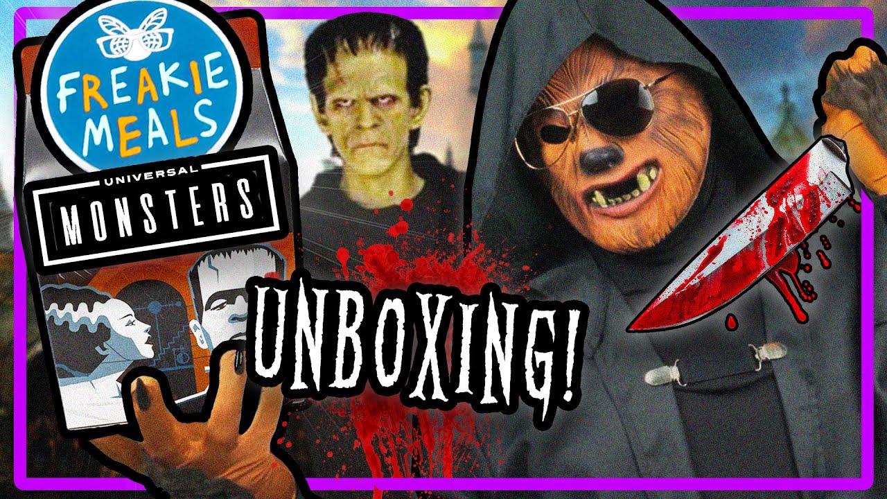 Распаковка Universal MONSTERS Freakie Meals | Более сумасшедший Хэппи Мил