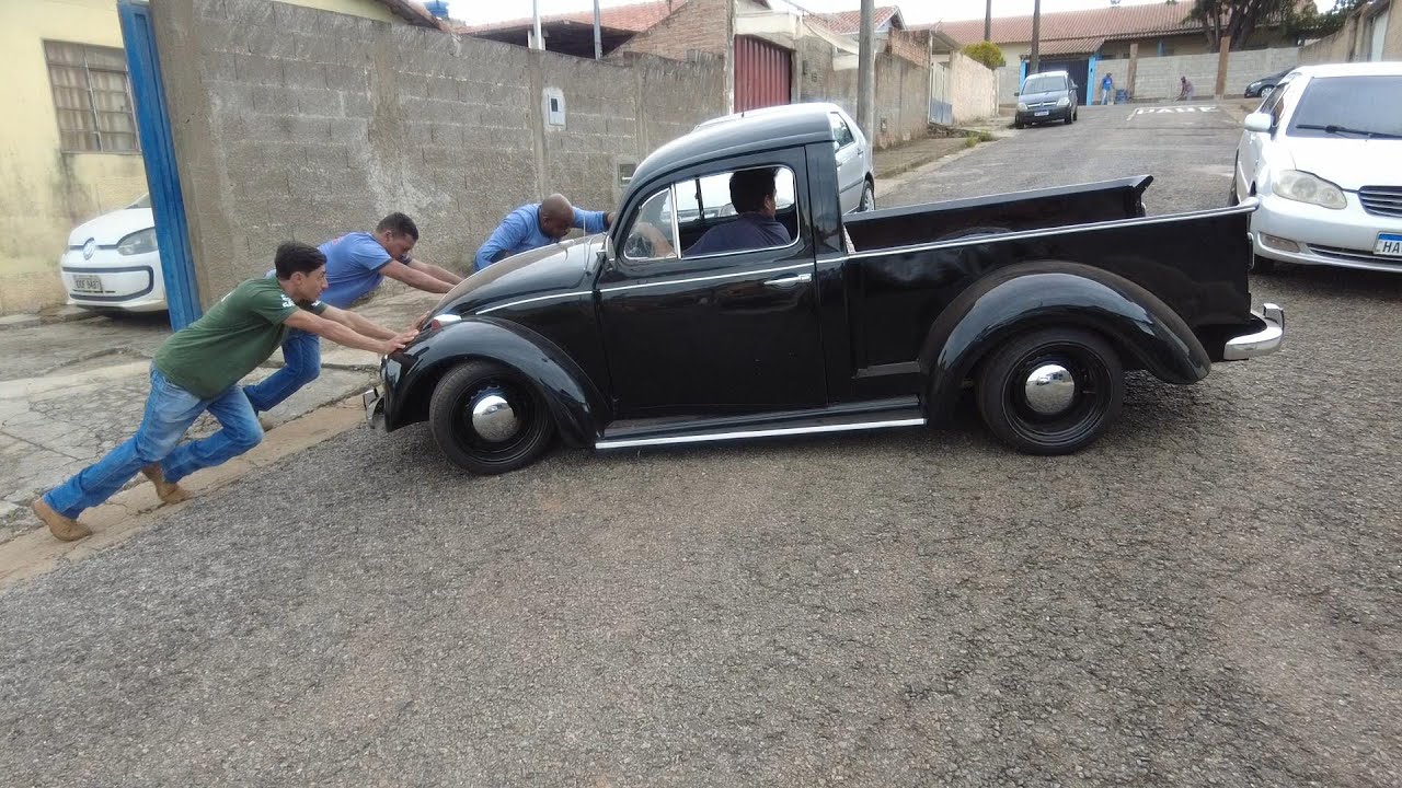 O pior aconteceu! Fusca picape