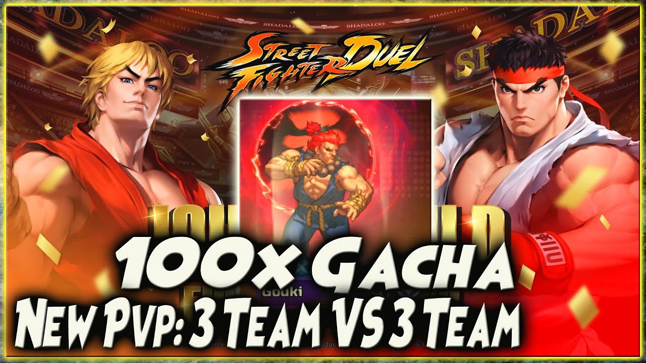 100x GACHA | SERU! NEW PVP 3 TEAM VS 3 TEAM 