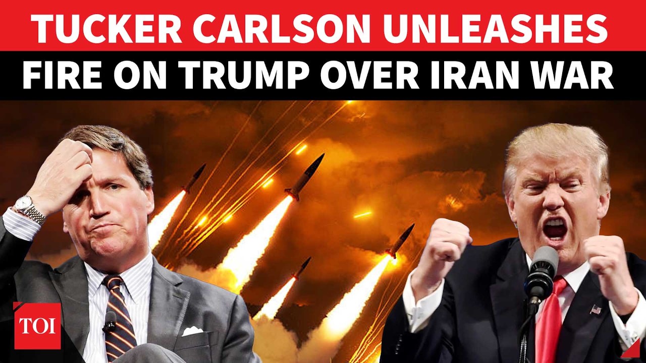 'Israel Controls America, Lacks Sovereignty': Tucker Carlson Unleashes Fire On Trump Amid Iran War