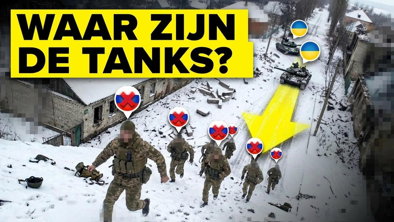Iets liet Russische tanks plots verdwijnen bij Charkiv