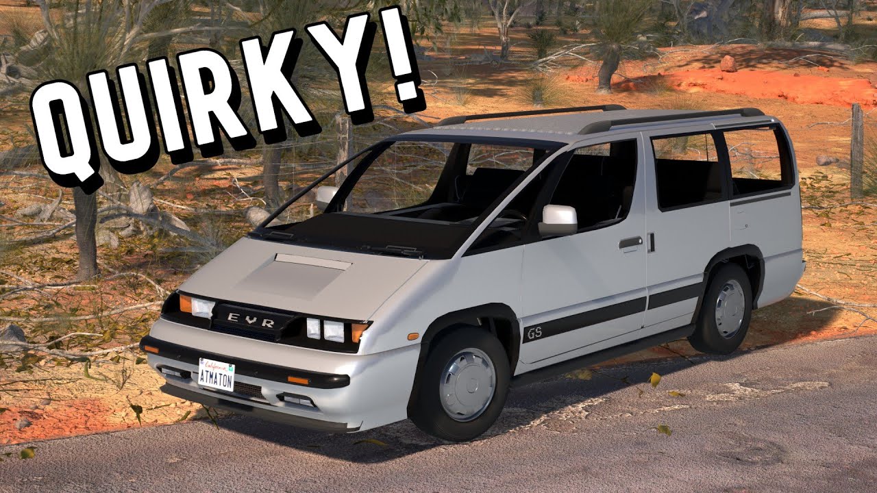 I BUILT THE WEIRDEST MINIVAN EVER! | Automation/BeamNG