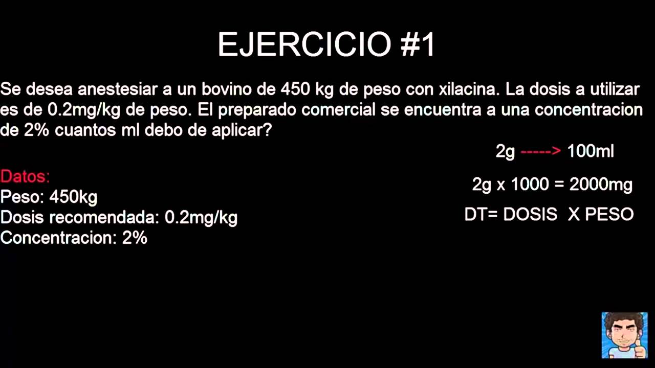 C&oacute;mo dosificar un medicamento f&aacute;rmaco. Video tomado de:  
