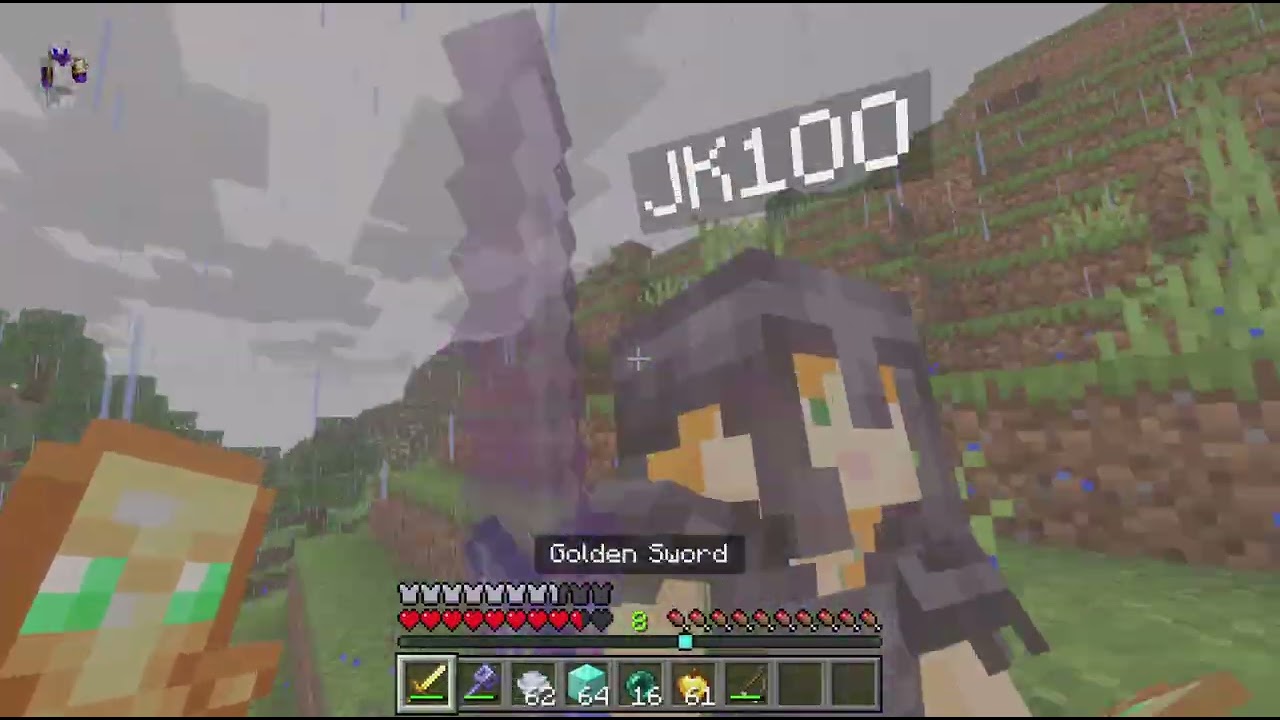 Minecraft 1v1 with friend pt 4