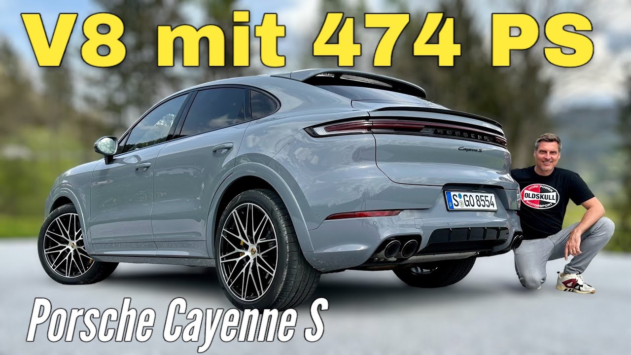Porsche Cayenne S Coupé: V8-Biturbo mit 474 PS im Test - Auf der Straße und Offroad! Review