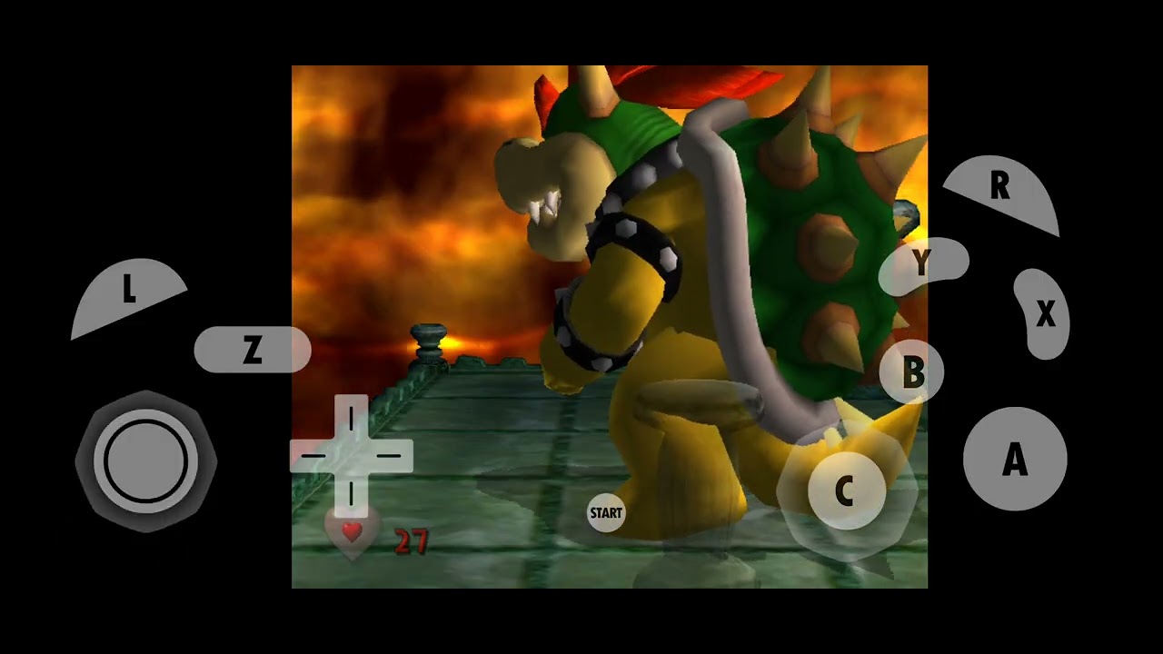 Derrotando a bowser(rey boo)