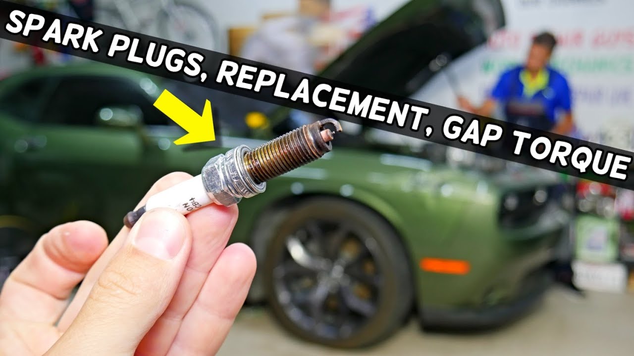 DODGE CHALLENGER SPARK PLUGS REPLACEMENT, SPARK PLUG GAP, SPARK PLUGS TORQUE SPECS