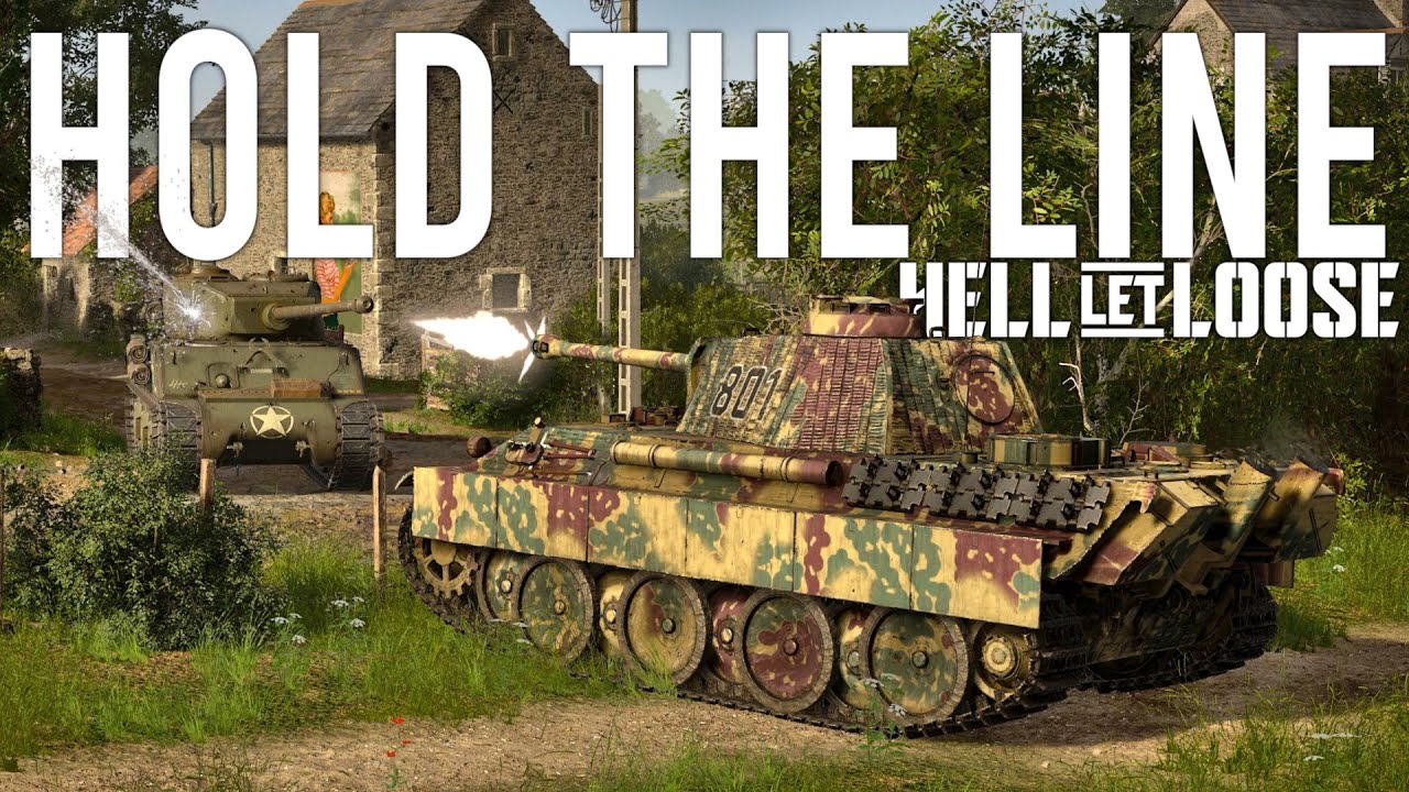 Hell Let Loose — наш экипаж танка «Пантера» изменил ход игры