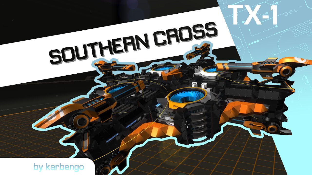 Robocraft megabot showcase - Southern Cross