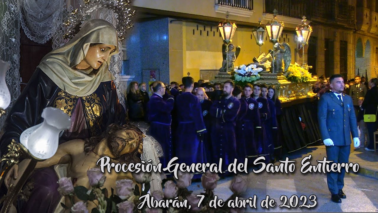 Procesion del Santo Entierro - Abarán, 7 de abril de 2023