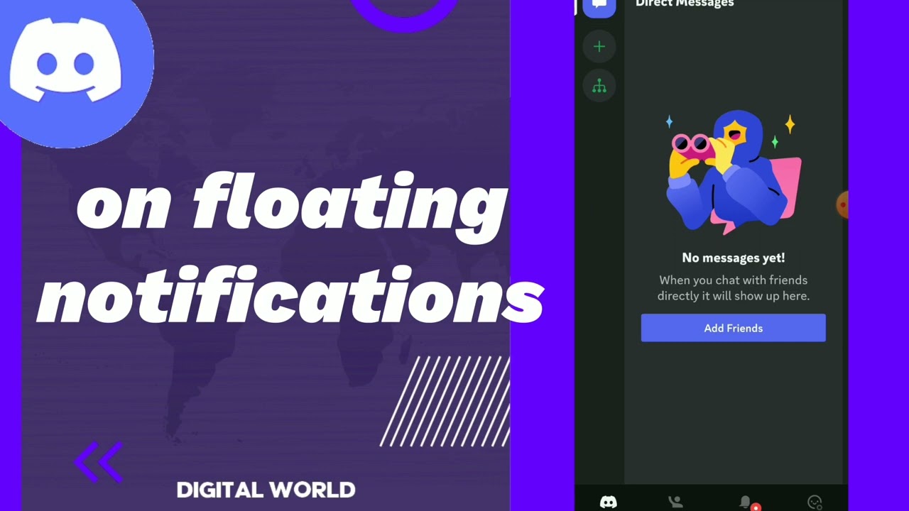 How To turn on Floating Notifications On Discord App 2025