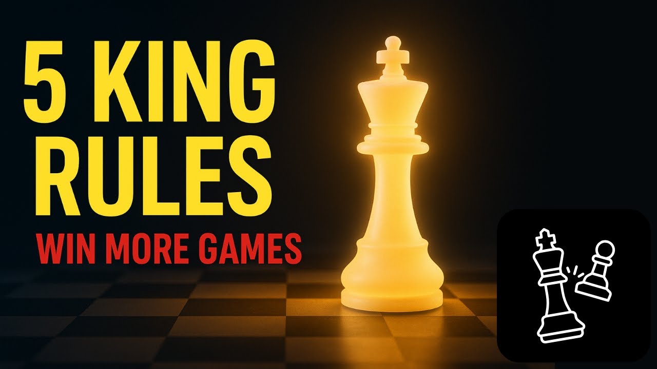 5 King Rules to Instantly Improve Your Chess