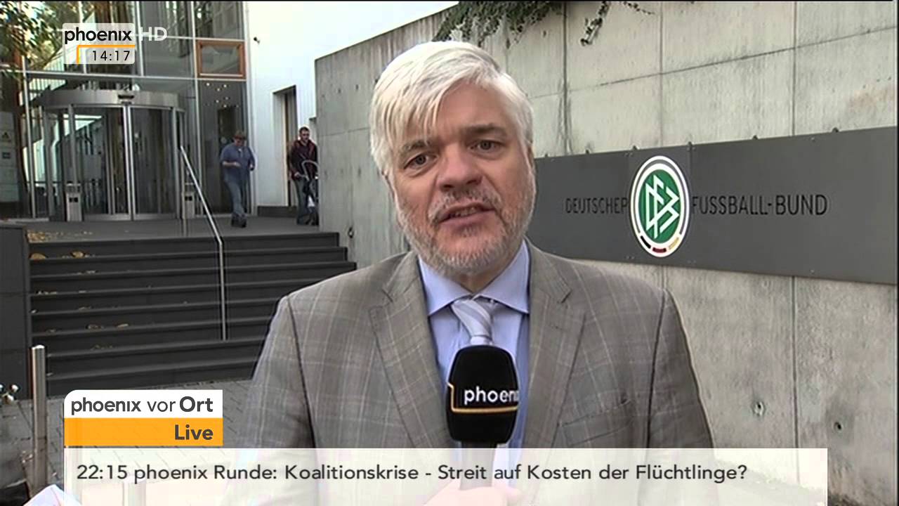 Steuer-Razzia beim DFB: Uli Meerkamm berichtet aus Frankfurt am 03.11.2015