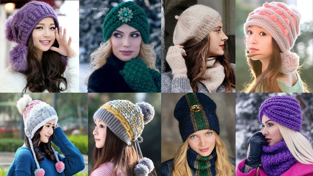 New Different Types of Woolen Caps for Women | Ladies Woolen Caps Design Ideas