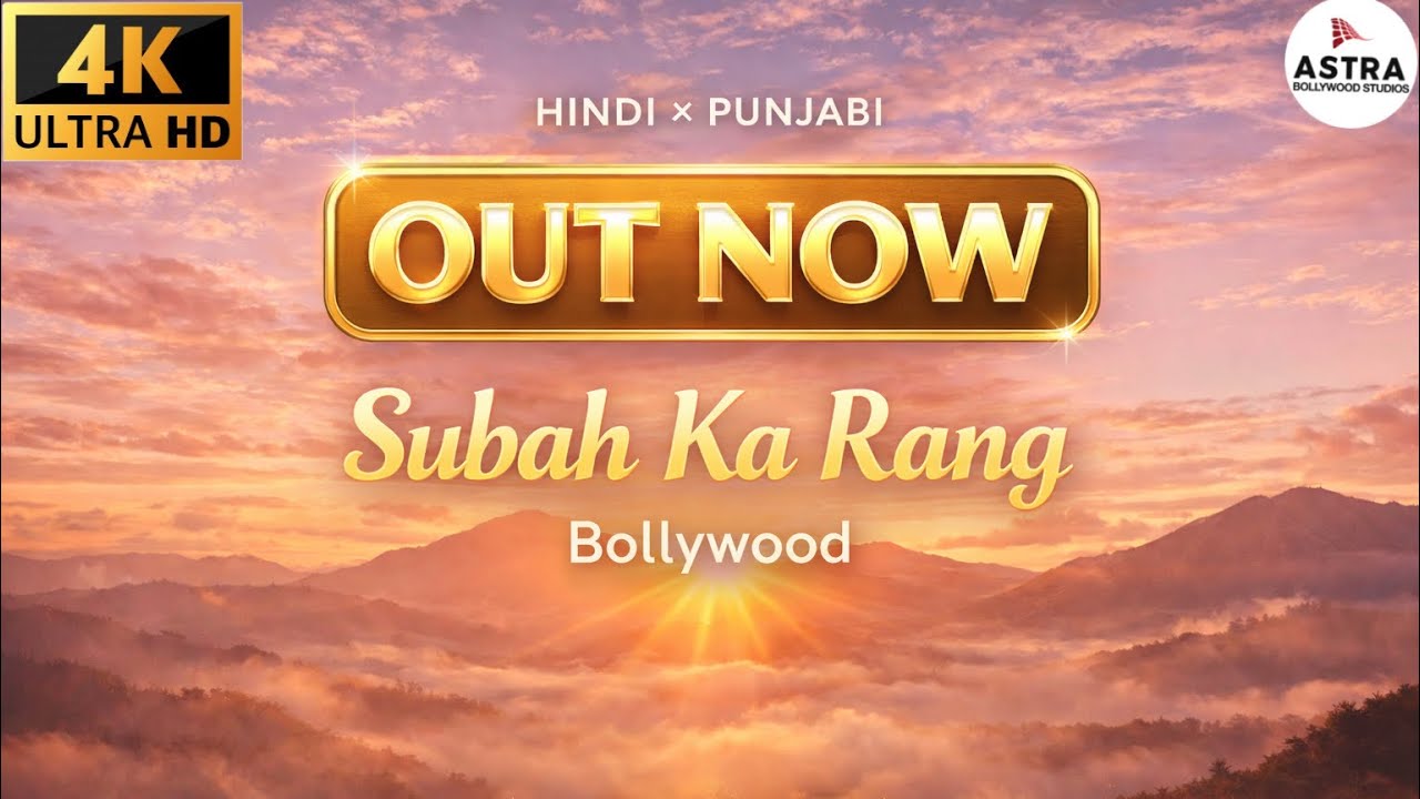 Subah Ka Rang | Punjabi × Hindi Romantic Song | Astra Bollywood Studios
