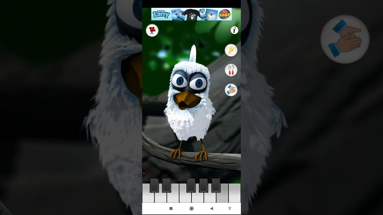 Jogando talking Larry 