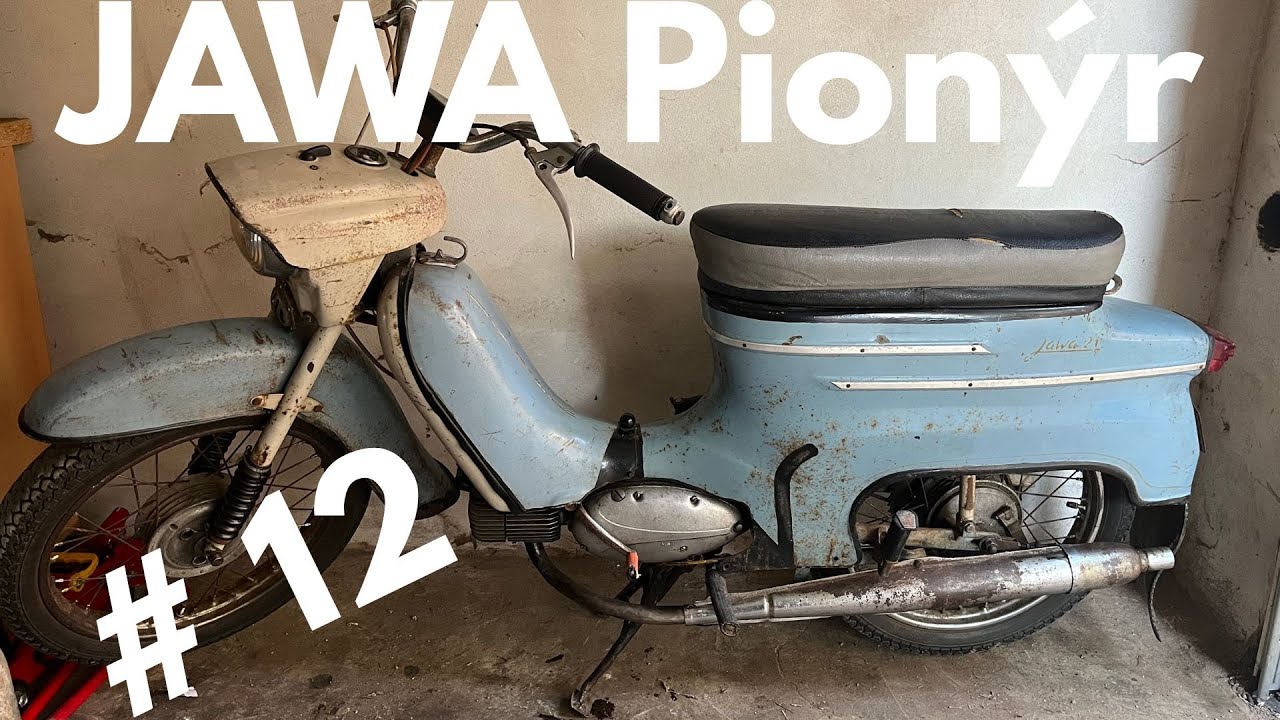 JAWA 50 - Pion&yacute;r - VLOG #12 - narozeninov&yacute; pincek