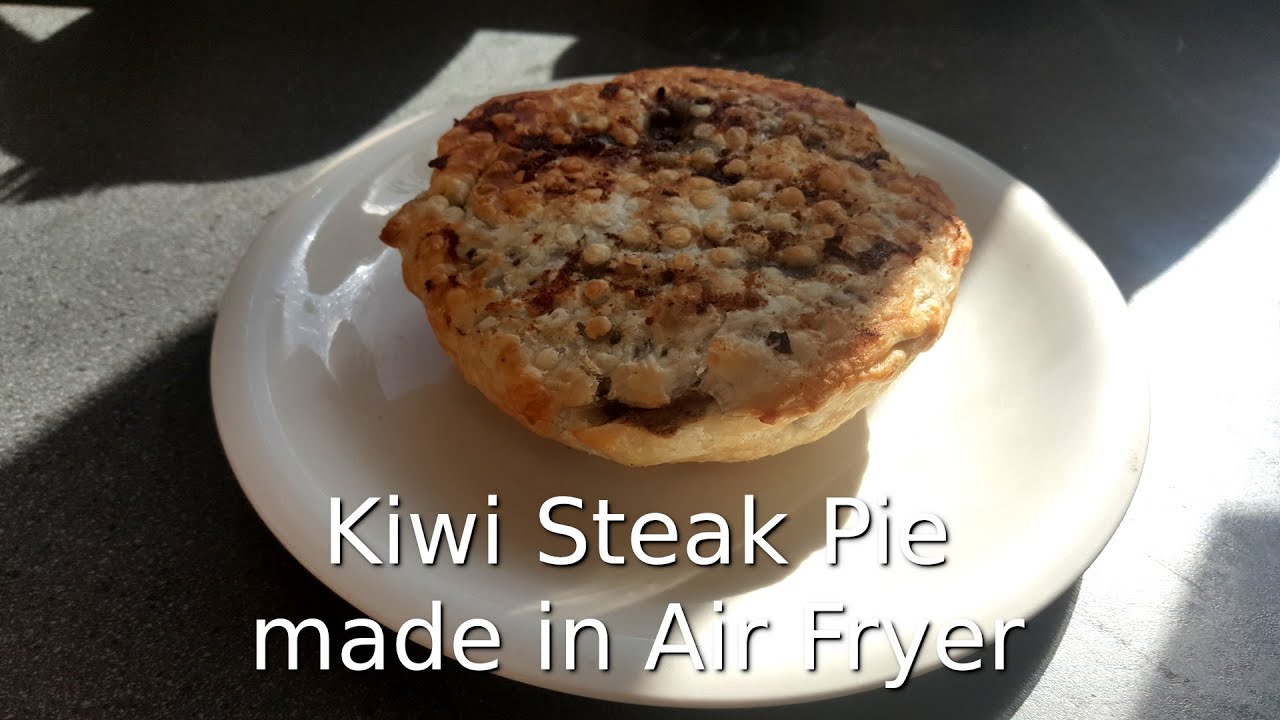 NZ Steak Pie Recipe using an Air Fryer